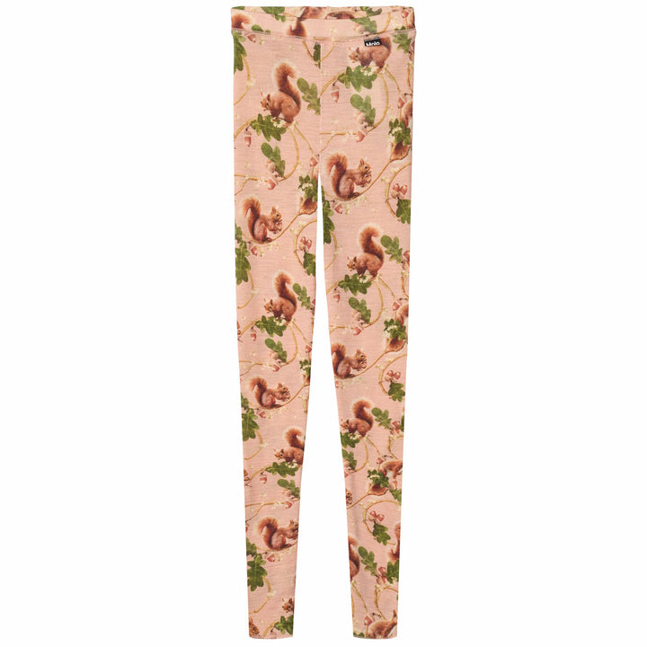 MOLO Nadine Wool Leggings - Squirrel Harmony