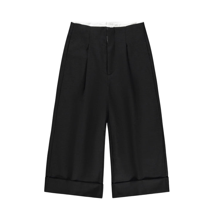 Alfreda Woven Pants in Black