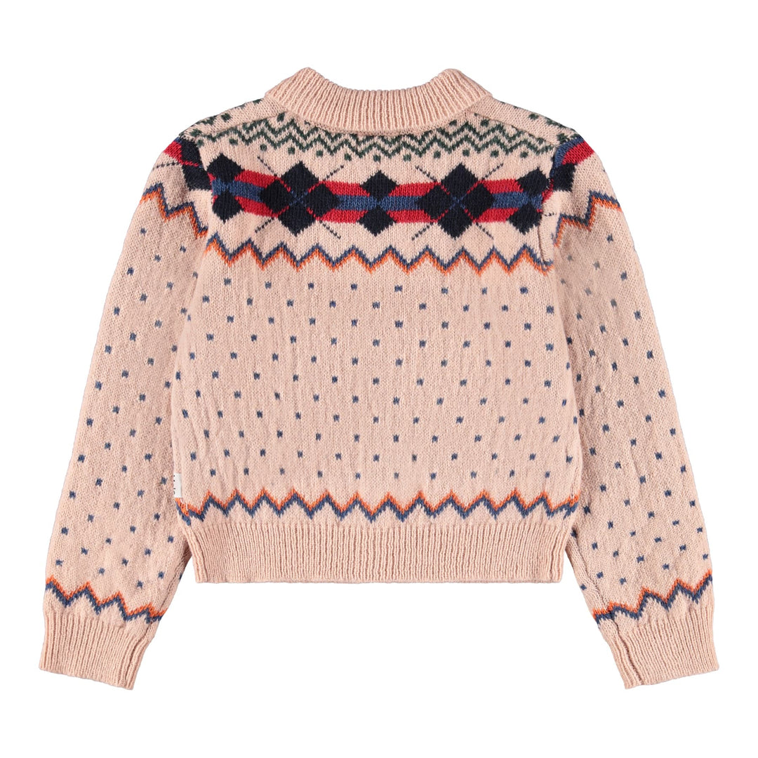 Galaxy Cardigan in Mellow Rose