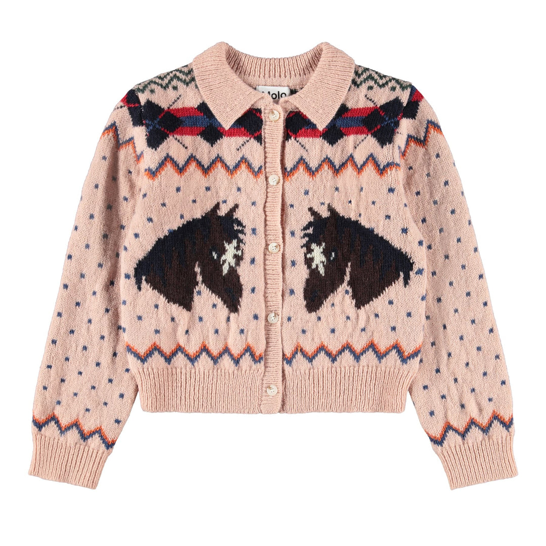 Galaxy Cardigan in Mellow Rose