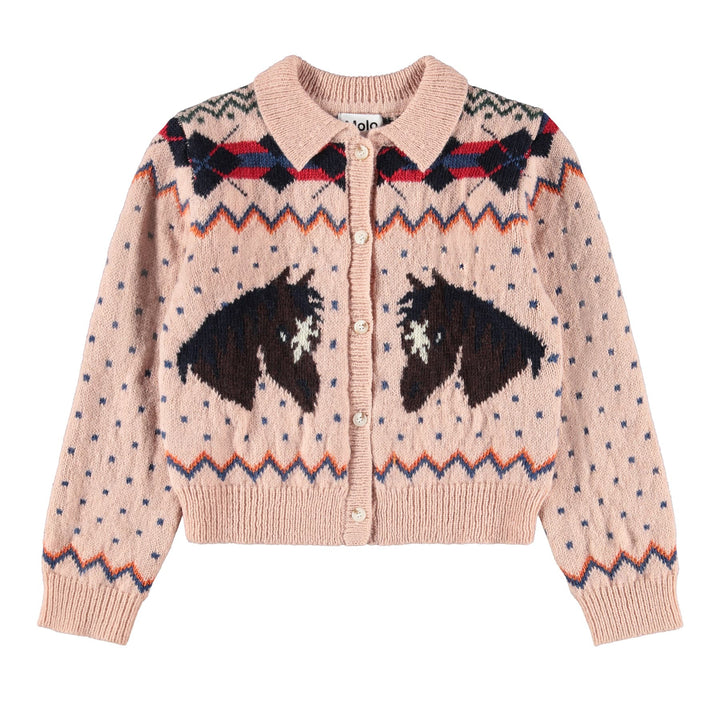 Galaxy Cardigan in Mellow Rose