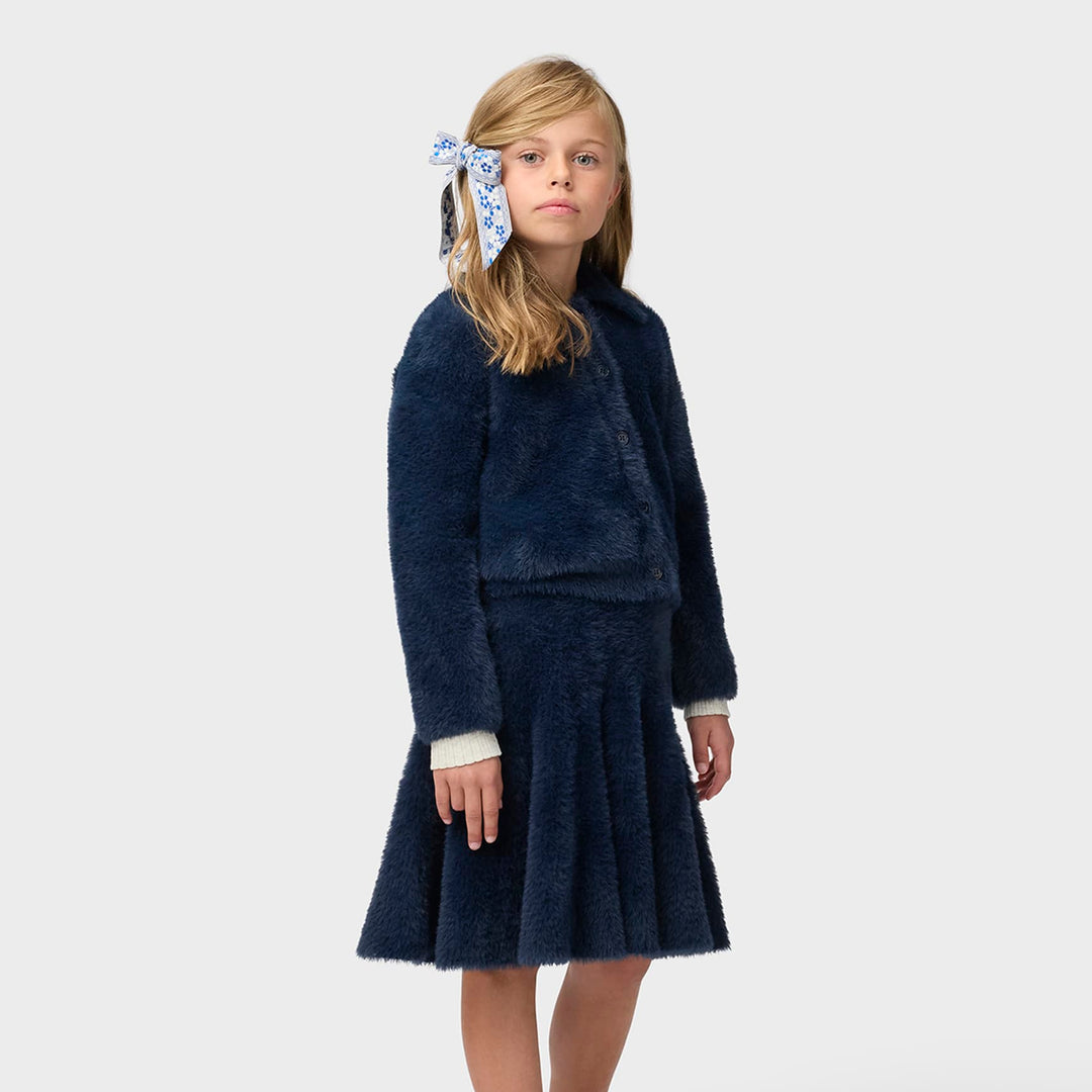 Gwen Cardigan in Navy Blazer