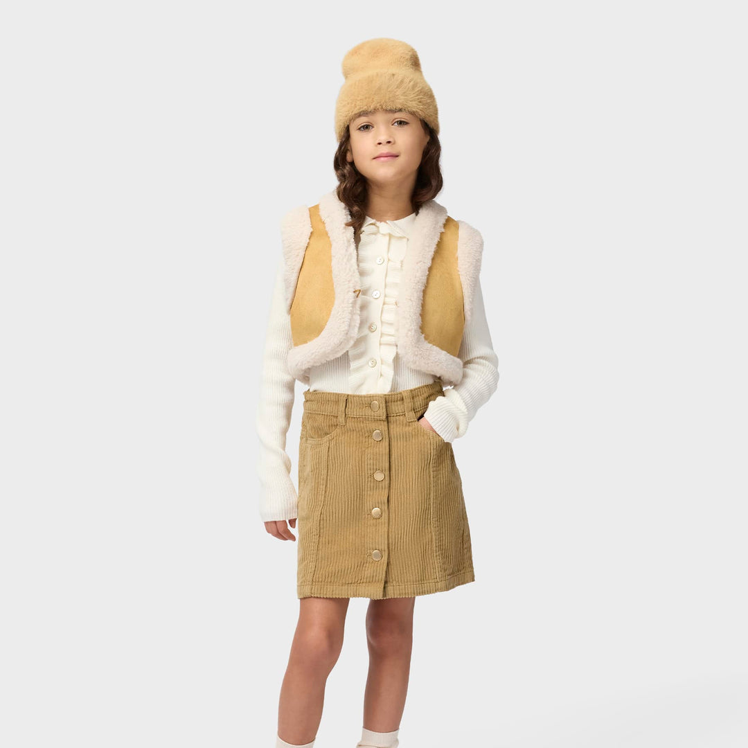 Hildur Vest in Camel