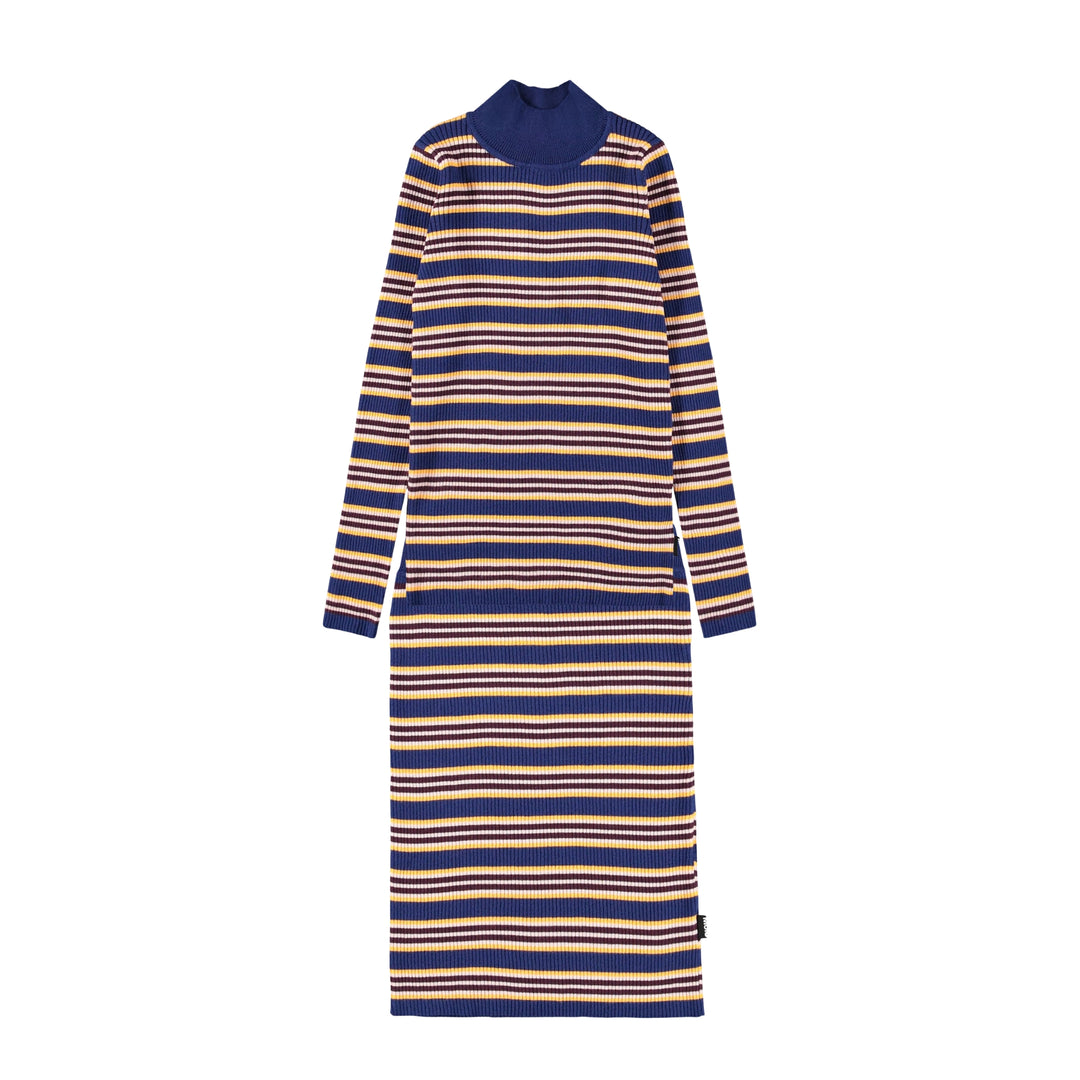 Ginevra Skirt Set in Navy Stripe