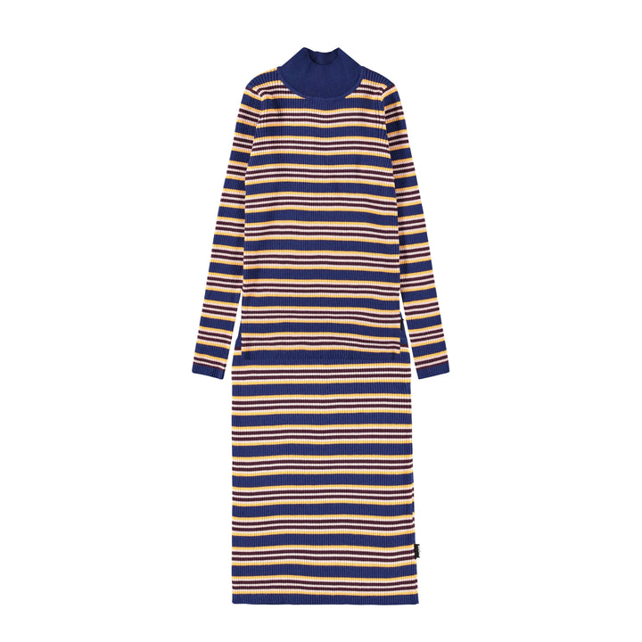 Ginevra Skirt Set in Navy Stripe