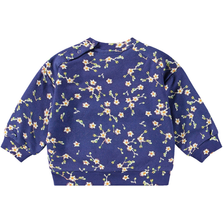 MOLO Dana Sky Flowers Baby Sweatshirt