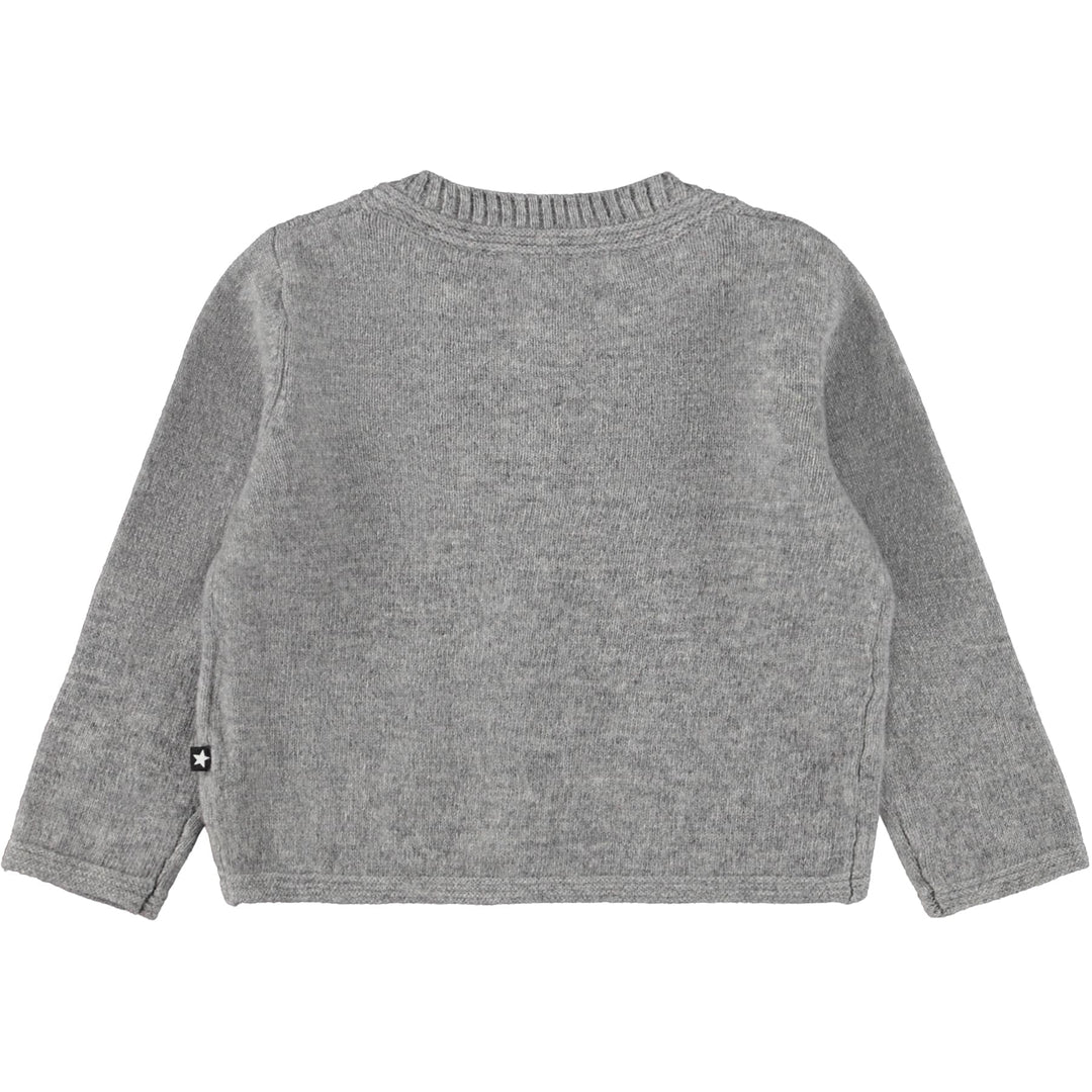 Gita Cardigan in Grey Melange