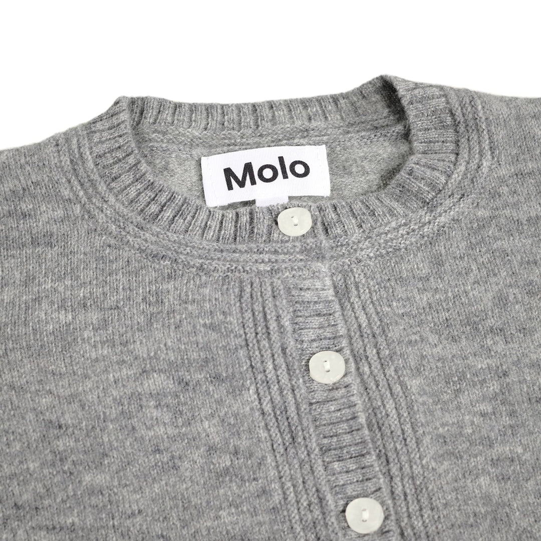 Gita Cardigan in Grey Melange