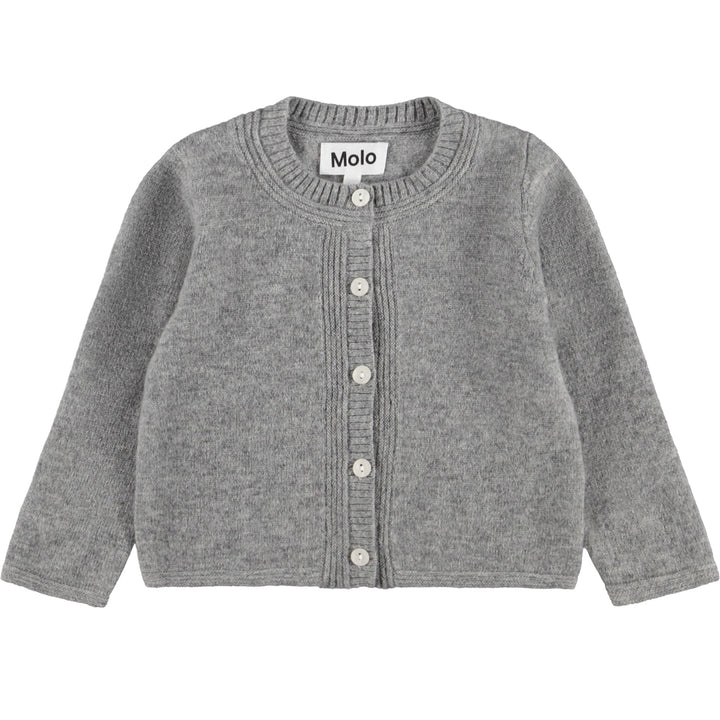 Gita Cardigan in Grey Melange