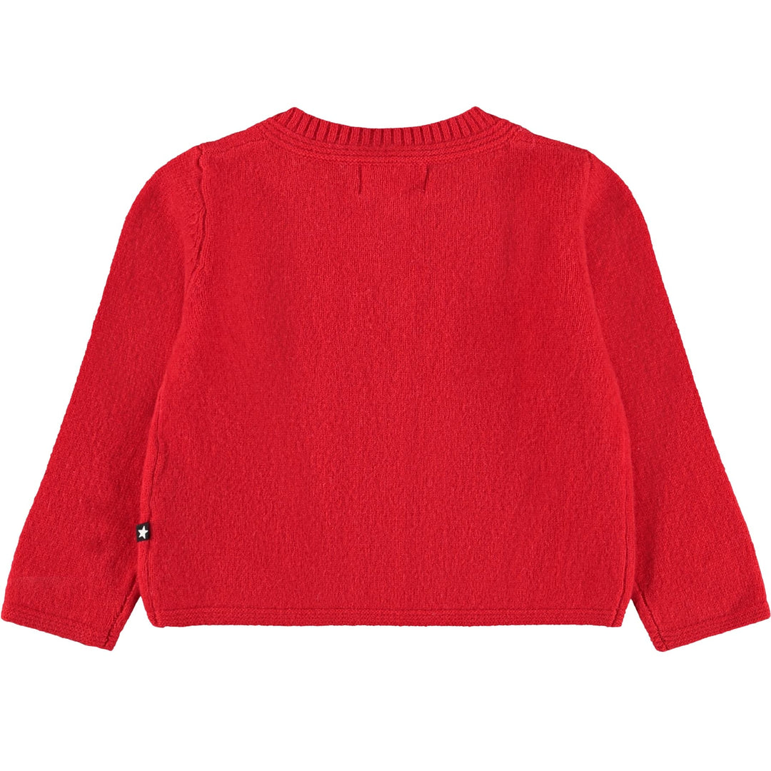 Gita Cardigan in Ruby Red