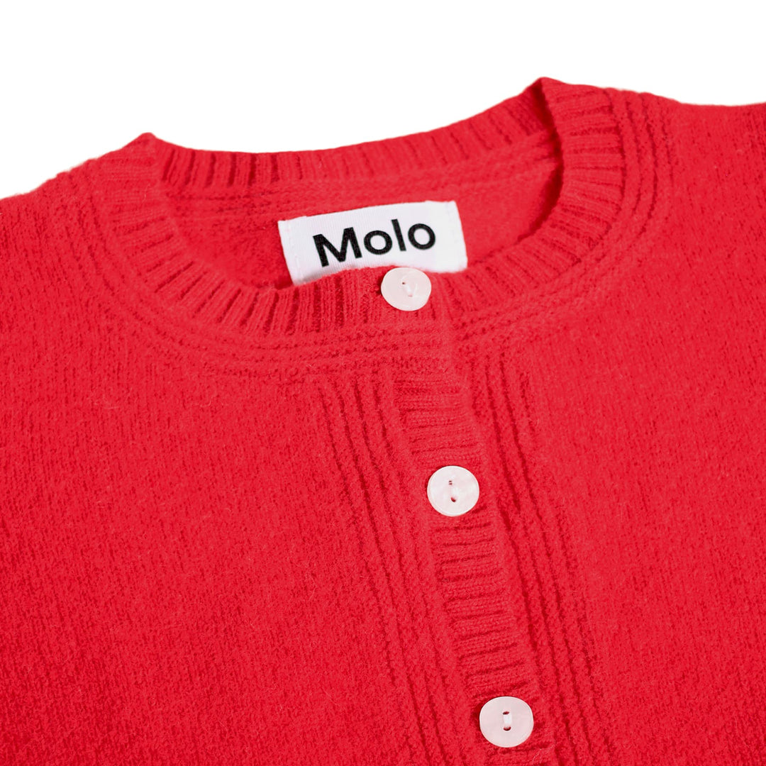 Gita Cardigan in Ruby Red