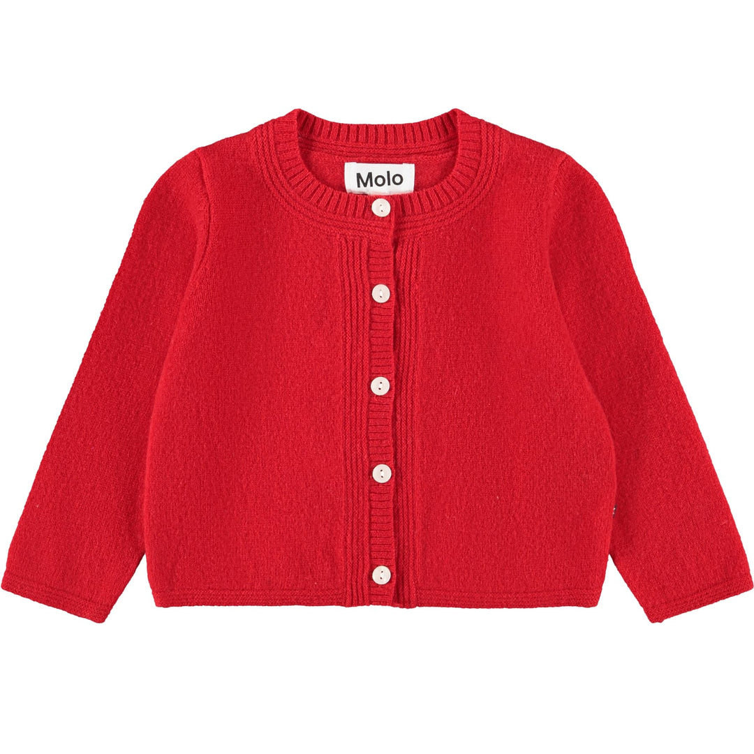 Gita Cardigan in Ruby Red