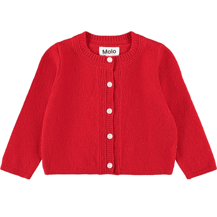 Gita Cardigan in Ruby Red