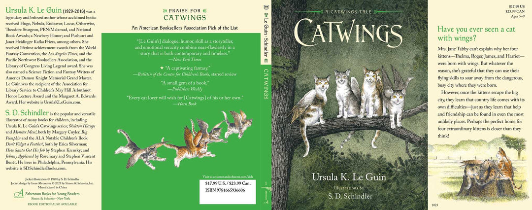 Catwings by Ursula  K. Le Guin: Hardcover; 48 pages / English