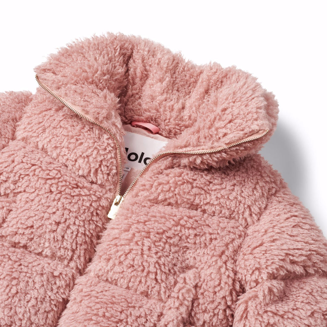 MOLO Havi Petal Blush Fuzzy Jacket