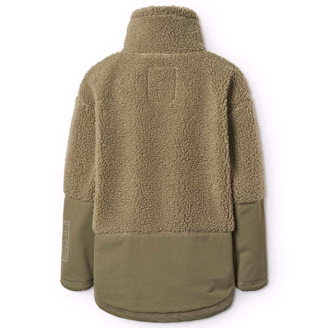 Utha Fleece Jacket - Bark Green