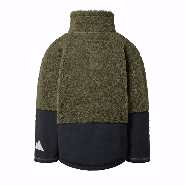 Utha Fleece Jacket in Bark