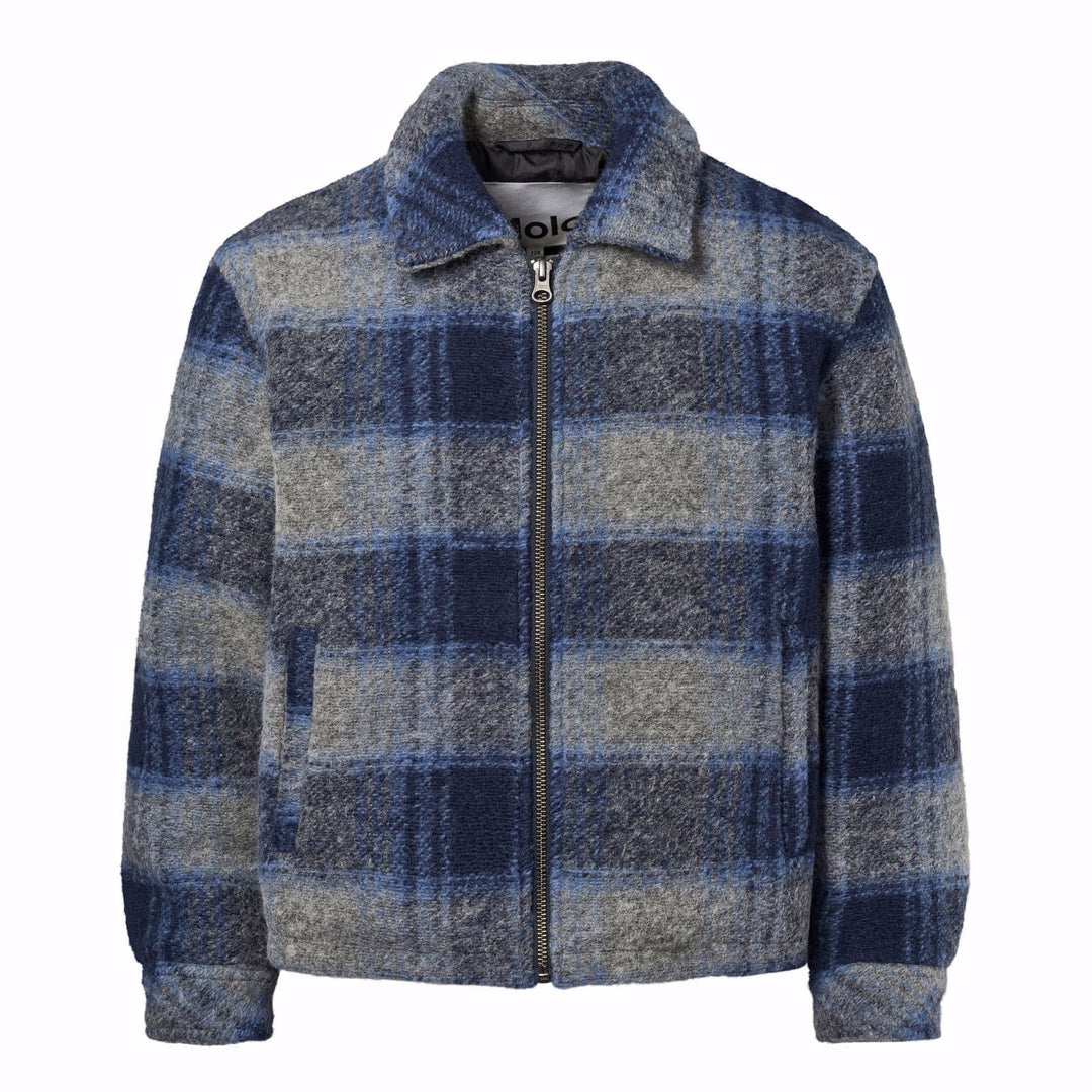 Hutton Jacket in Eclipse Check