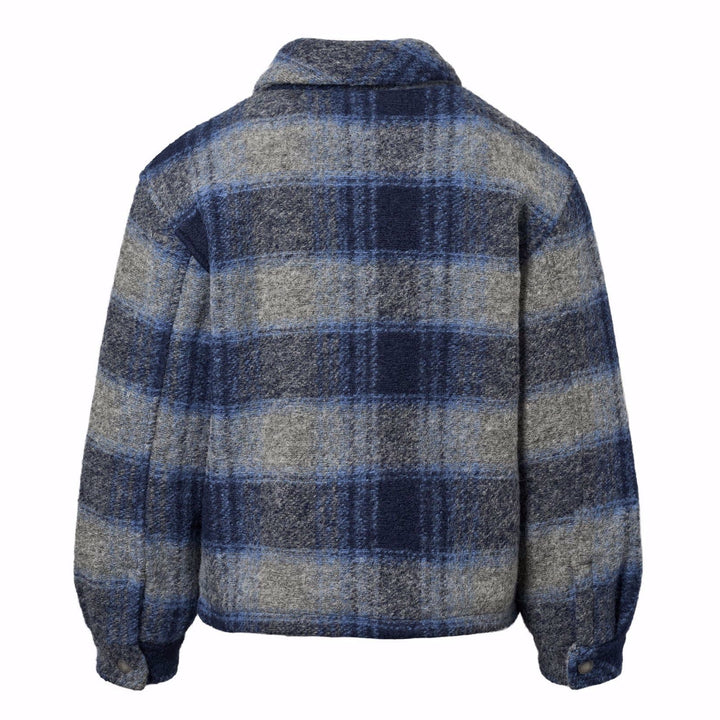 Hutton Jacket in Eclipse Check