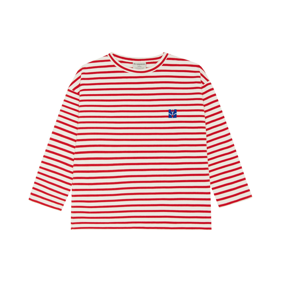 Stripes T-Shirt in Red