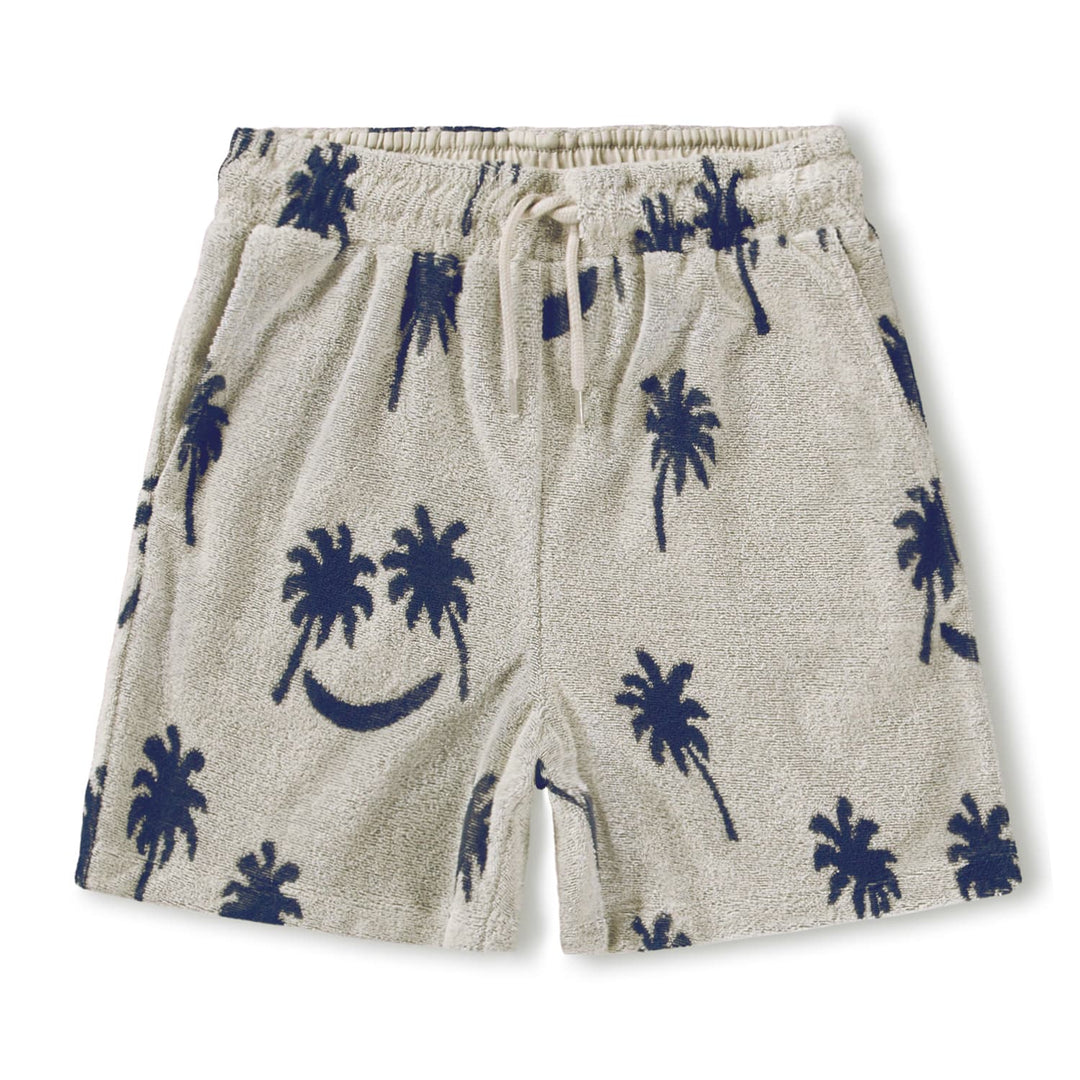Abay Shorts in Palm Blue