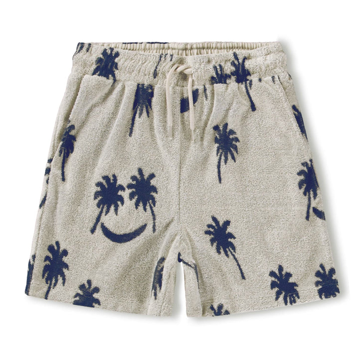 Abay Shorts in Palm Blue