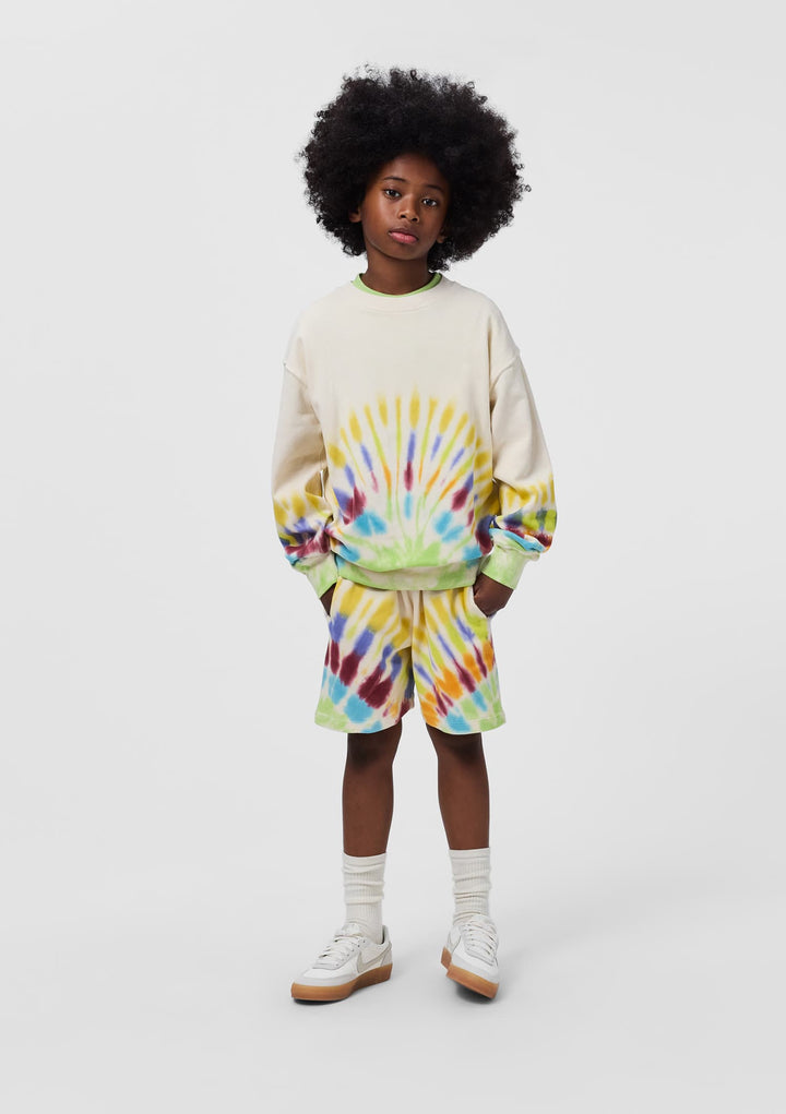 Memphis Sweatshirt in Rays of Colour