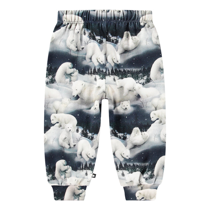MOLO Simeon Polar Bears Baby Sweatpants