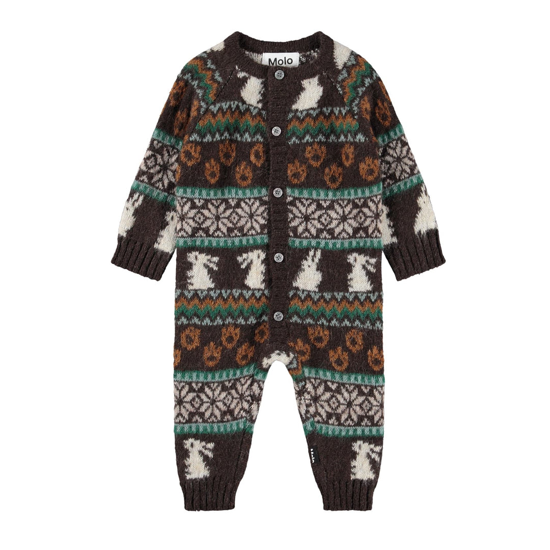 Frej Knit Bodysuit in Mini Fair Isle