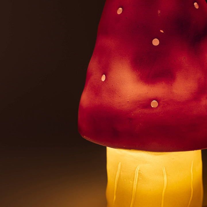 Small Mushroom Vintage Pink w/ Plug