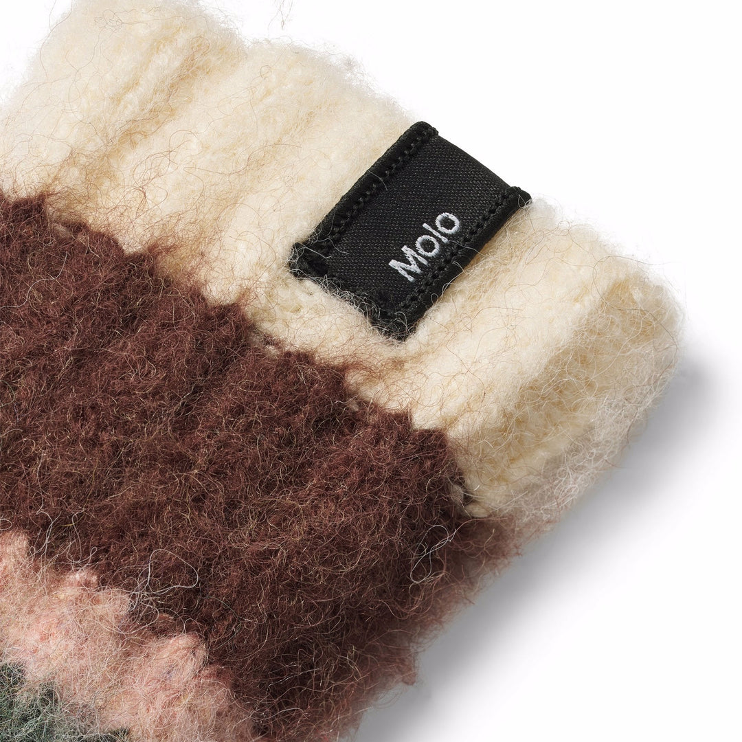 Kirsa Mittens in Gemstone Stripe