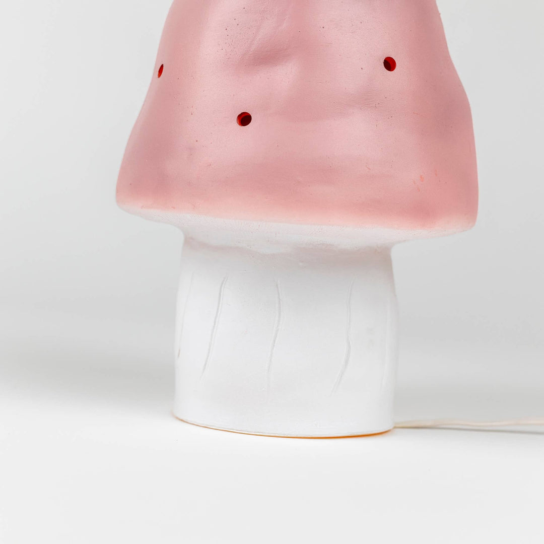 Small Mushroom Vintage Pink w/ Plug