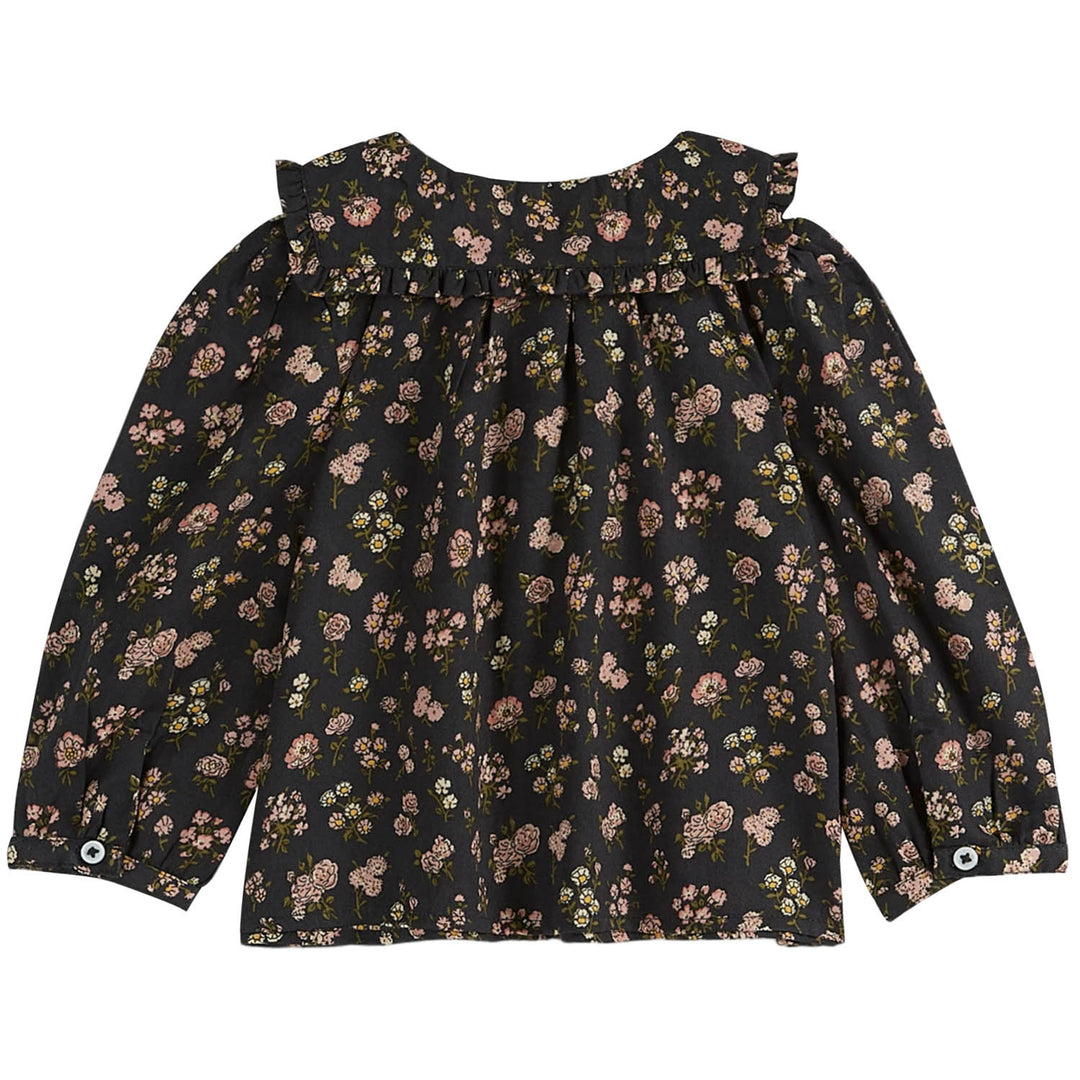 EMILE ET IDA Country Printed Baby Blouse