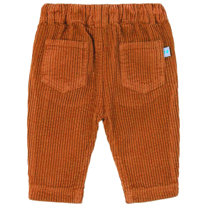 EMILE ET IDA Velour Cotton Baby Pants