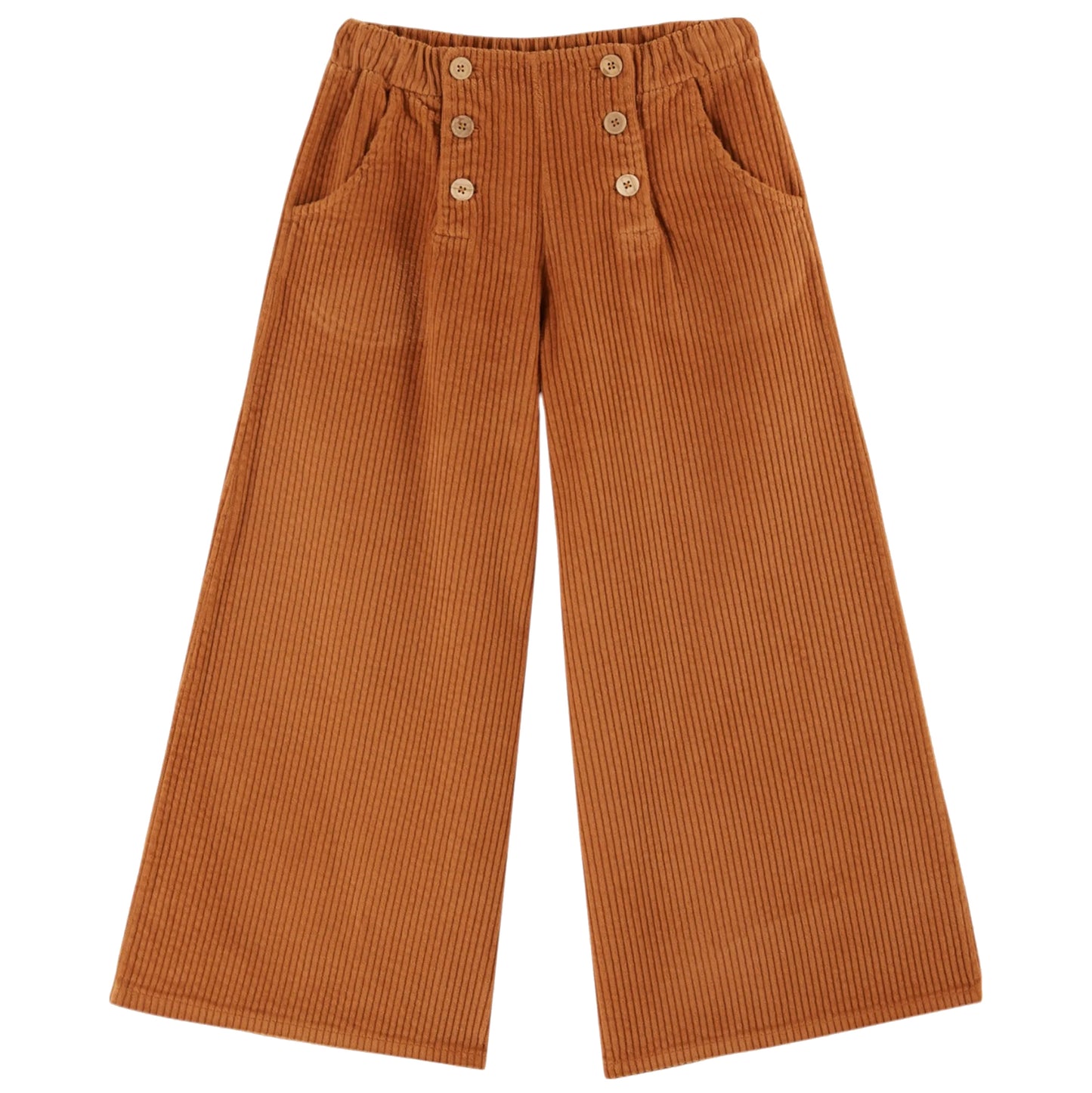 Corduroy Sailor Trousers - Pecan