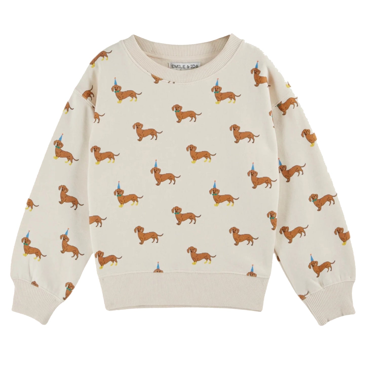Dog All Over Printed Sweatshirt - Dachshund