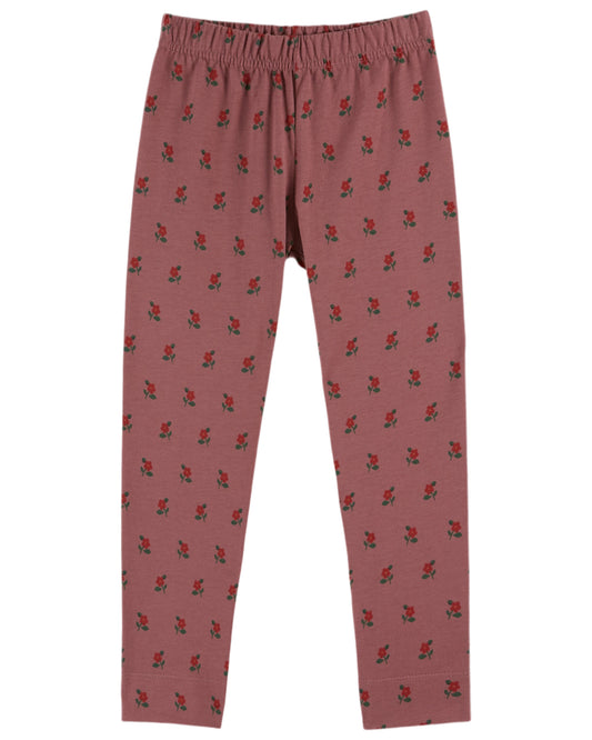 EMILE ET IDA All Over Printed Legging - Poppy Violine