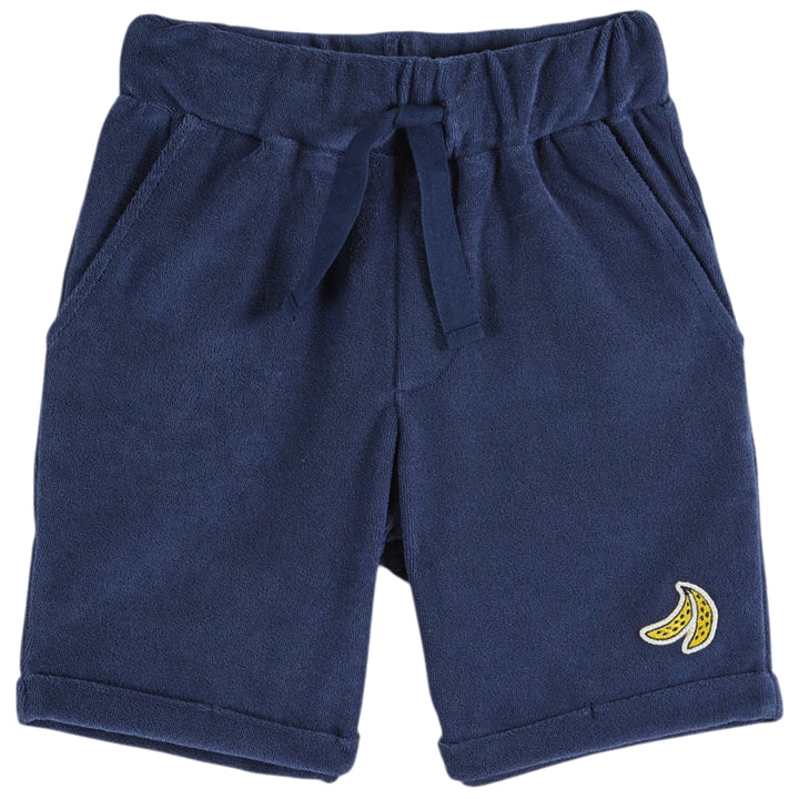 Terry Shorts in Marine
