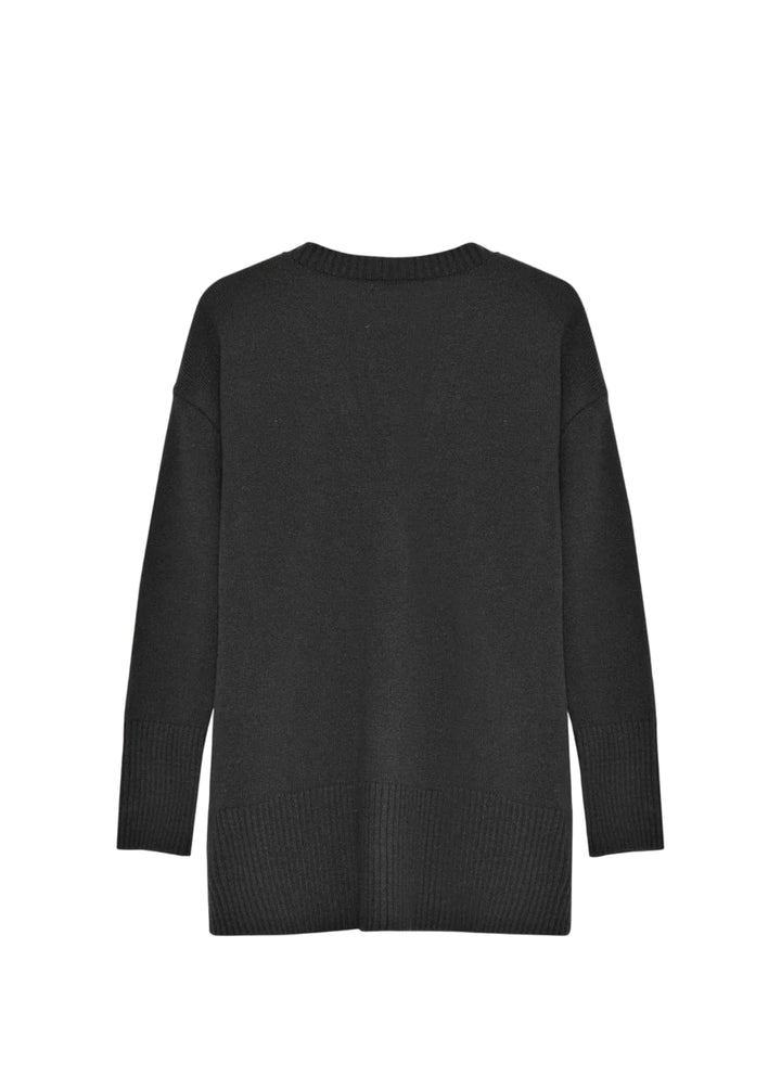 Agatha Woman Cardigan in Mid Grey