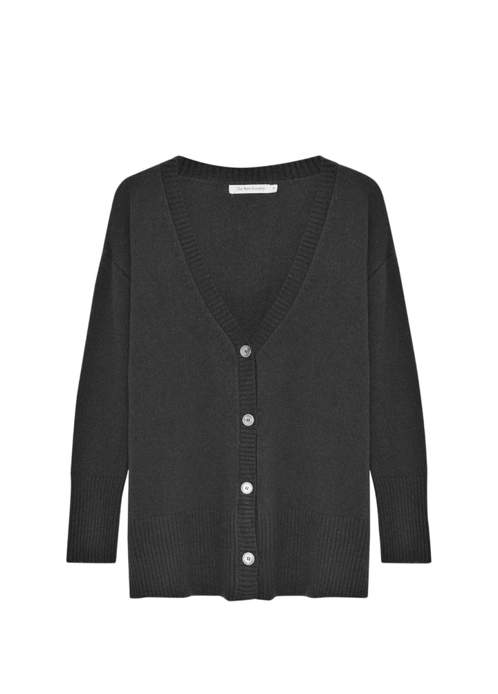 Agatha Woman Cardigan in Mid Grey