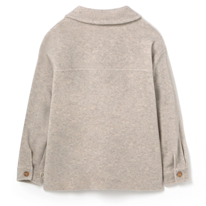 MY LITTLE COZMO Alghero Soft Bamboo Shirt Jacket - Stone