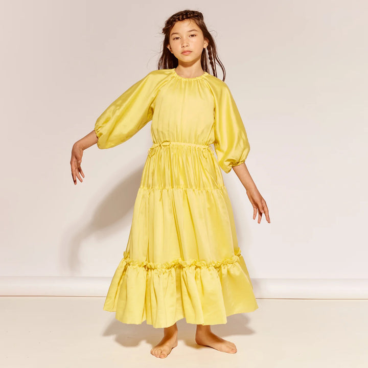 At the End of the Day Dress in Buttercup
