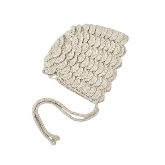 MILLÉSIME Marisol Layered Bonnet - Cloud