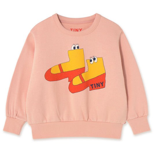 TINY COTTONS Walk Graphic Sweatshirt - Wild Rose