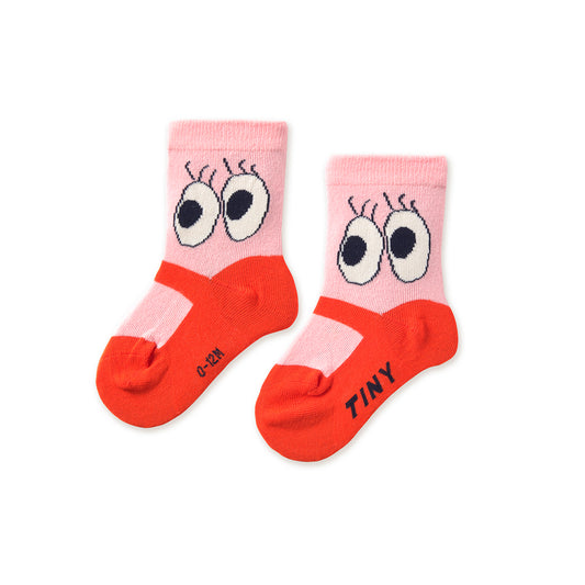 TINY COTTONS Walk Baby Socks - Pink