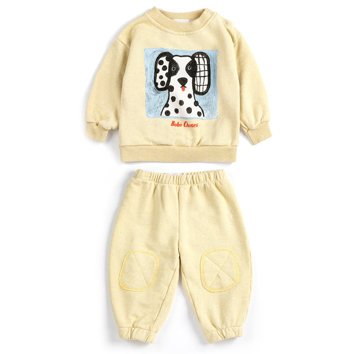 Van Dog Baby Set - Yellow