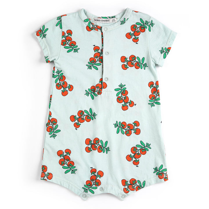 Juicy Tomatoes Baby Playsuit - Light Blue