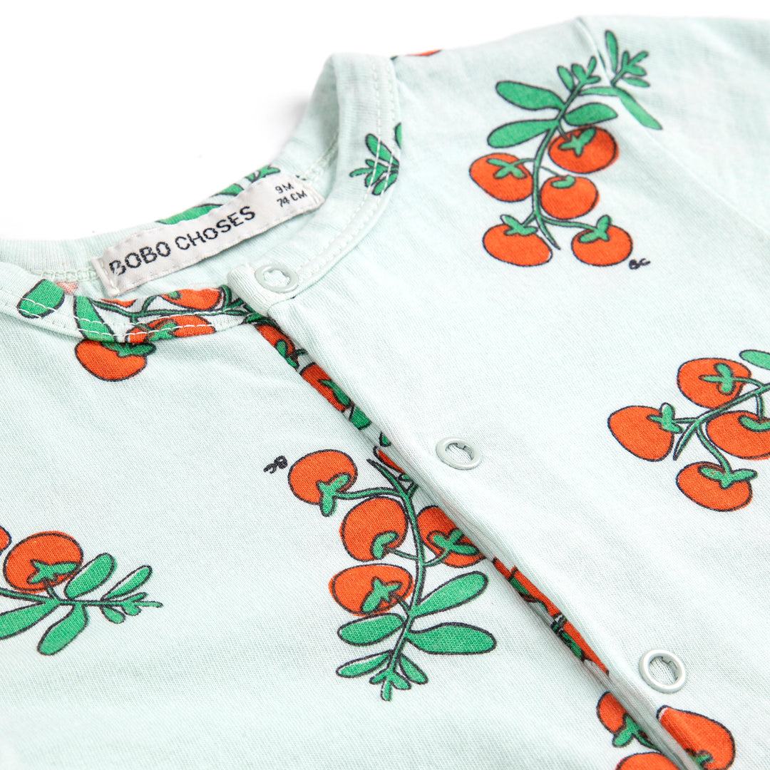 Juicy Tomatoes Baby Playsuit - Light Blue