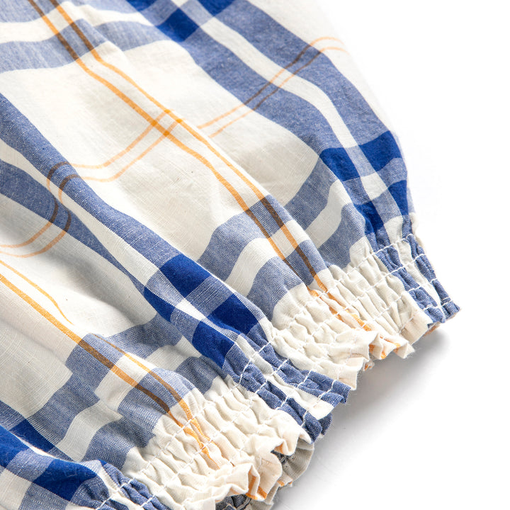 Fun Tartan Woven Set - Offwhite