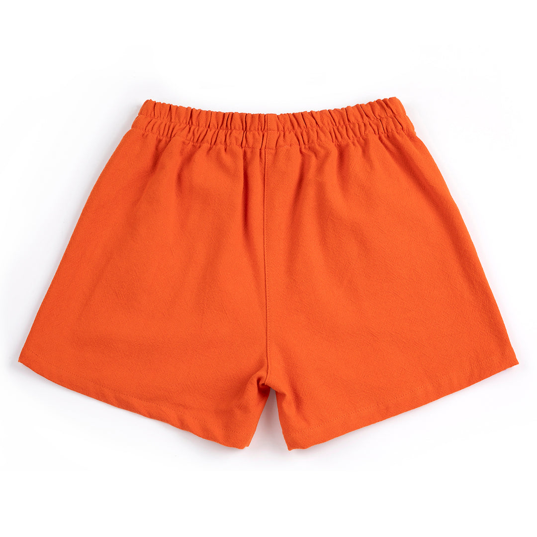 Color Block Woven Shorts